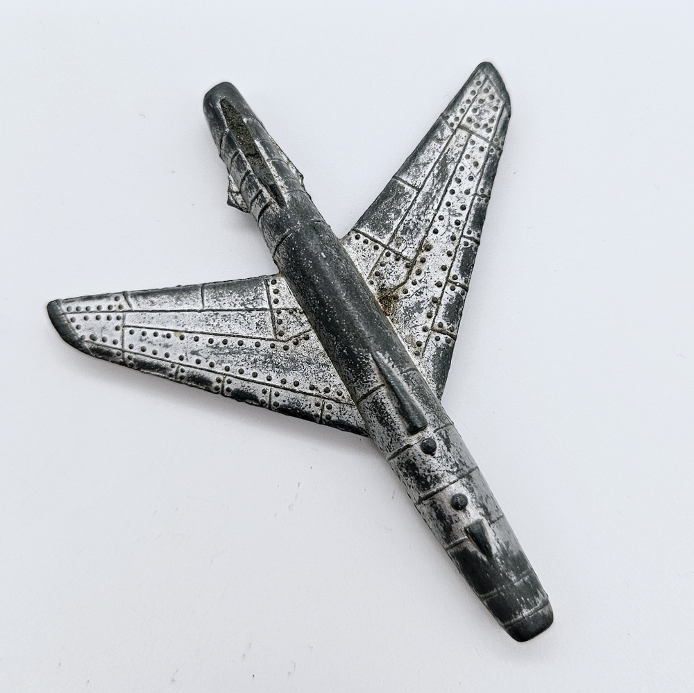 VINTAGE | Dyna-Flites Supersabre F-100C A102 die cast metal airplane toy